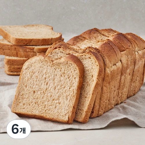 삼립 토종효모로 만든 통밀식빵 755g (6개)