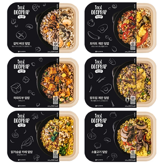 미스터네이처  로칼 덮밥 도시락 6종류 (12팩)