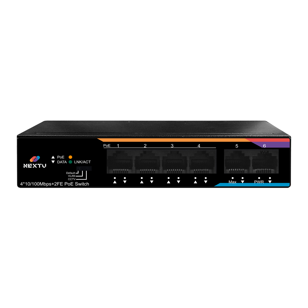 NEXT-POE606F AI지능형 PoE 스위치허브