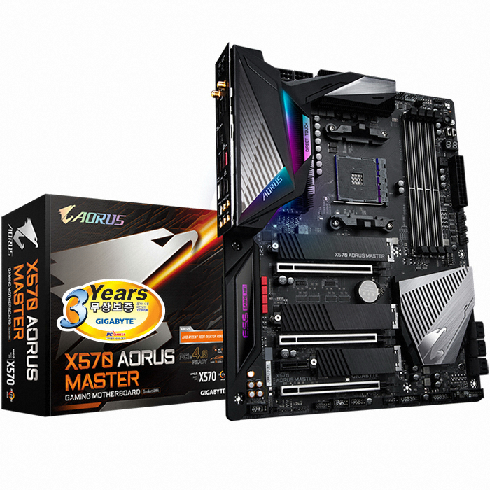 GIGABYTE X570 AORUS MASTER 피씨디렉트