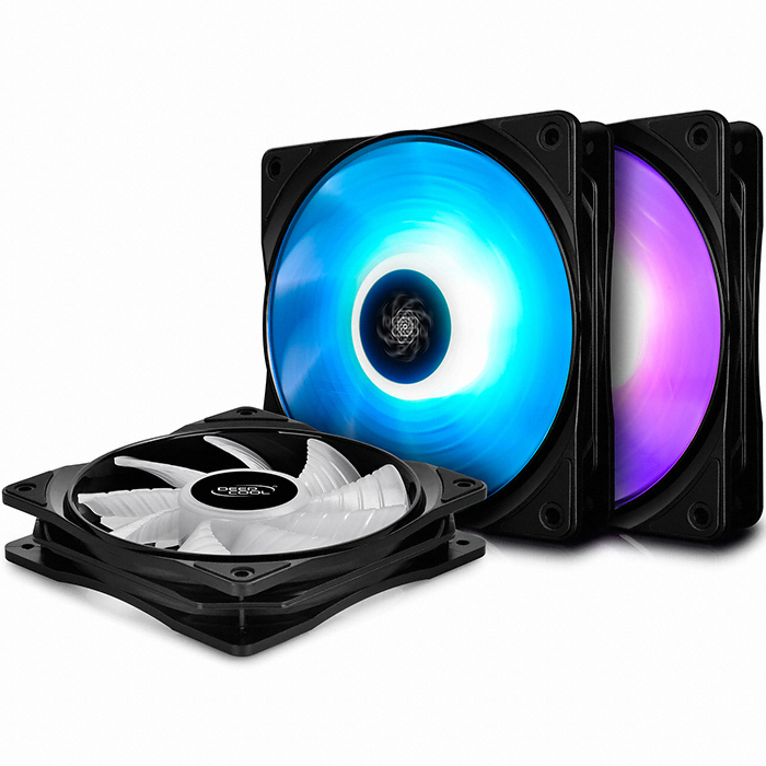DEEPCOOL RF120 RGB 아우라 싱크 PWM (3팩)_이미지