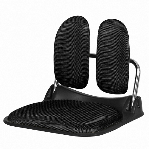 체어클럽 골드백2500 블랙바디 듀얼 좌식의자 (인조가죽)