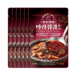 샘표 차오차이 마라훠궈소스 125g (6개)_이미지