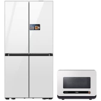 삼성전자 비스포크 키친핏 Max AI 하이브리드 RM90F64E2W + MO22A7797CW2