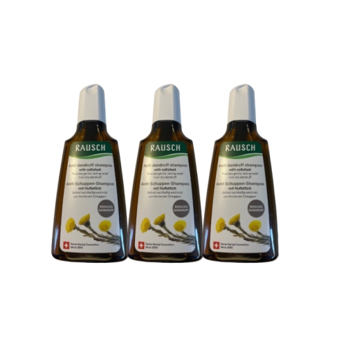 라우쉬 콜츠푸트 안티 댄드러프 샴푸 200ml (3개)_이미지