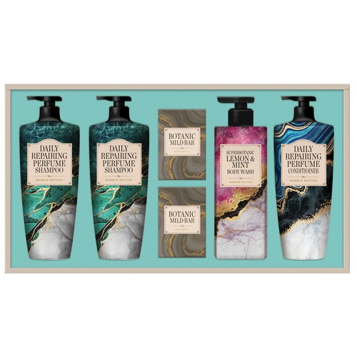 LG생활건강 생활의 감동 샴푸 앤 바디세트 (1개)