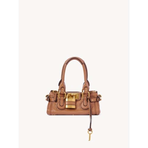 끌로에 Small Paddington in grained leather bag_CH26SS805P75209