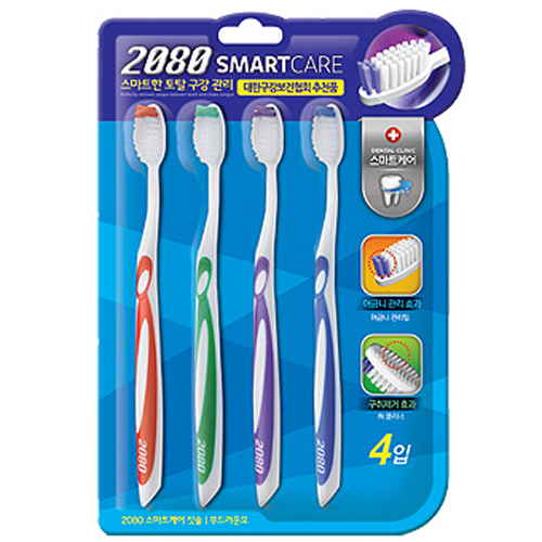 2080 덴탈크리닉 스마트 케어 칫솔 (20개)