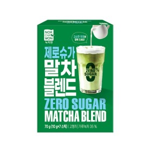 녹차원 제로슈가 말차 블렌드 10g 7개입 (2개)