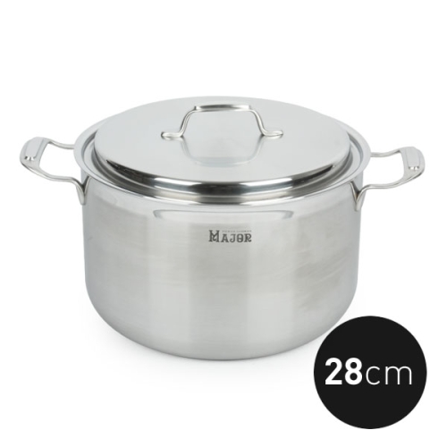 키친아트 메이저 통5중 IH 스테인리스 곰솥 (28cm)_이미지