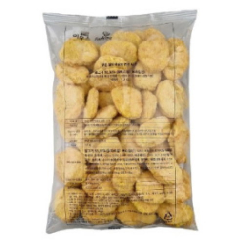 이우스 푸킹 닭다리살로 만든 너겟 1kg (2개)_이미지