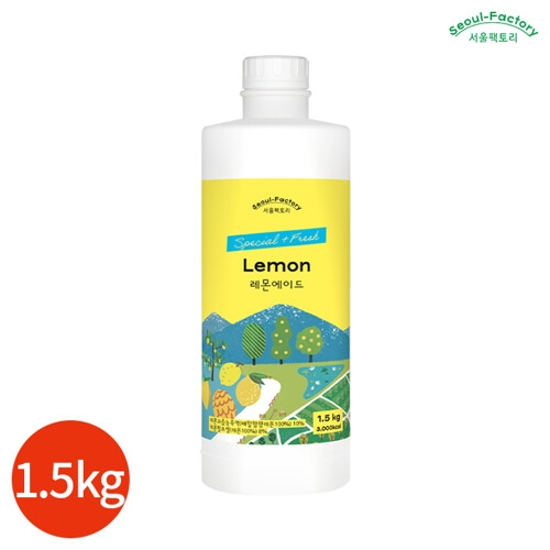 서울팩토리 레몬에이드 1.5L (1개)