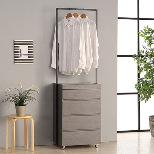 히트디자인 사브레 4단 서랍행거 (60cm)_이미지