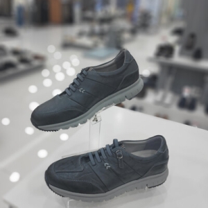 엘칸토 남성 밴딩끈 쿠션 소가죽 캐주얼화 SCMC47U313590_이미지