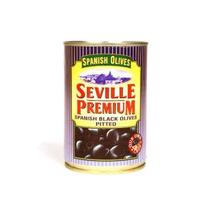 agrosevilla 세빌 프리미엄 블랙 올리브 슬라이스 385g [1개]