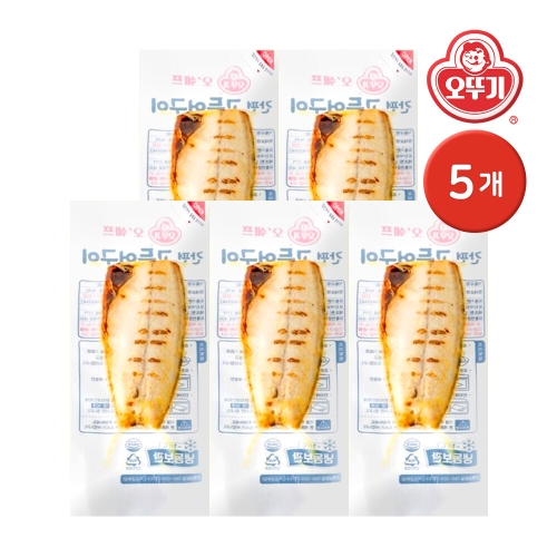 오뚜기 오쉐프 간편 고등어구이 60g (5개)_이미지