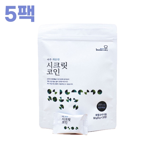 빅마마 이혜정의 아주 개운한 시크릿코인 80g(4gx20입)_이미지
