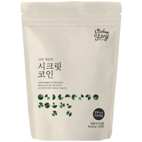 빅마마 이혜정의 아주 개운한 시크릿코인 80g (4g x 20알) (5개)_이미지