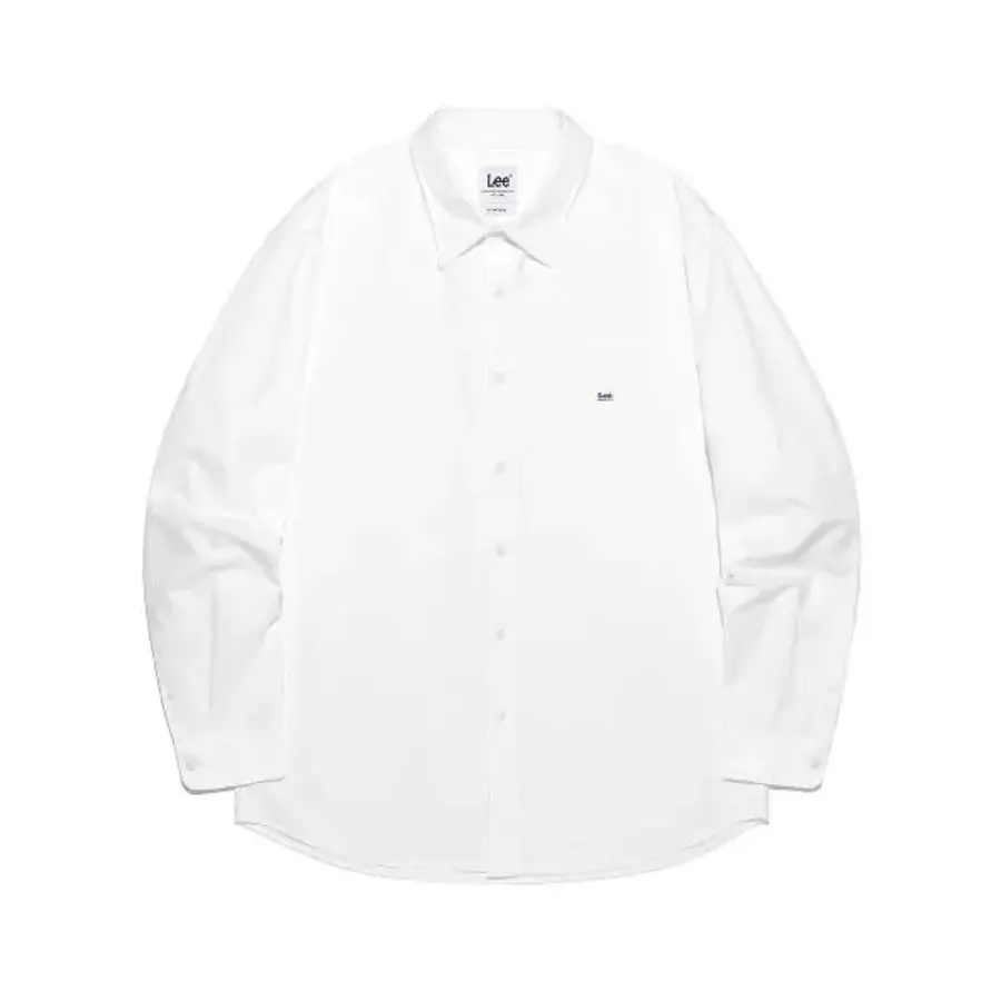 LEE 로코 포켓 옥스포드 셔츠 화이트 376317