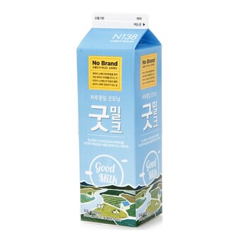이마트 노브랜드 하루종일 굿모닝 굿밀크 1L