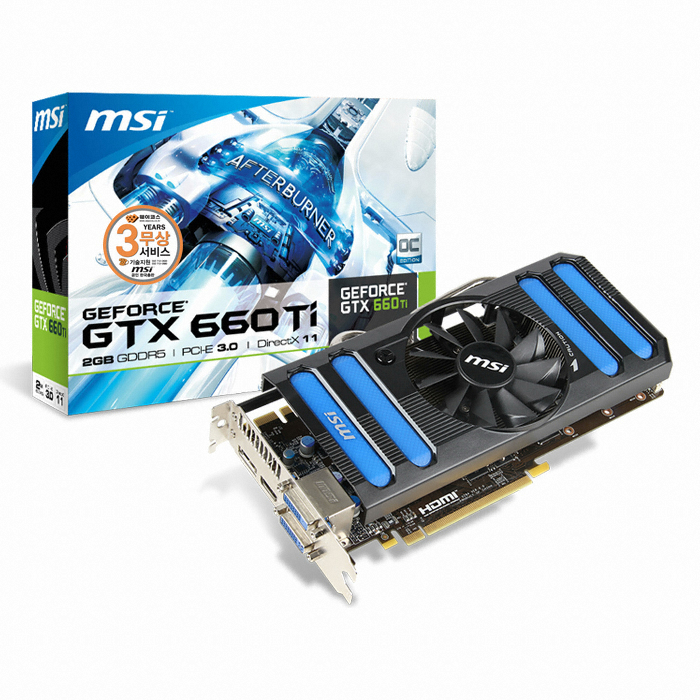 MSI 지포스 GTX660 TI OC D5 2GB 아머