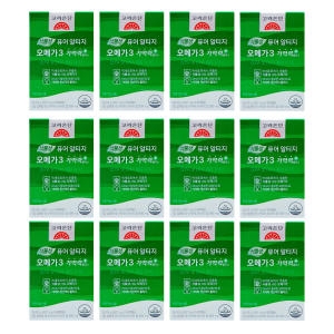 고려은단 식물성 퓨어 알티지 오메가3 기억력+ 600mg 60캡슐 (12개)