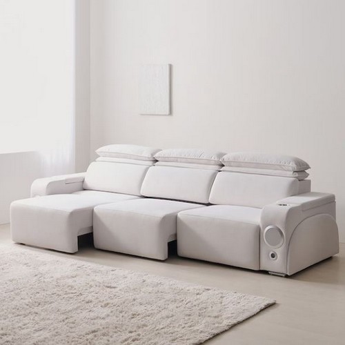 테티스 스피커 이지클린 무빙 2세대 슬라이딩 패브릭 소파 4인용