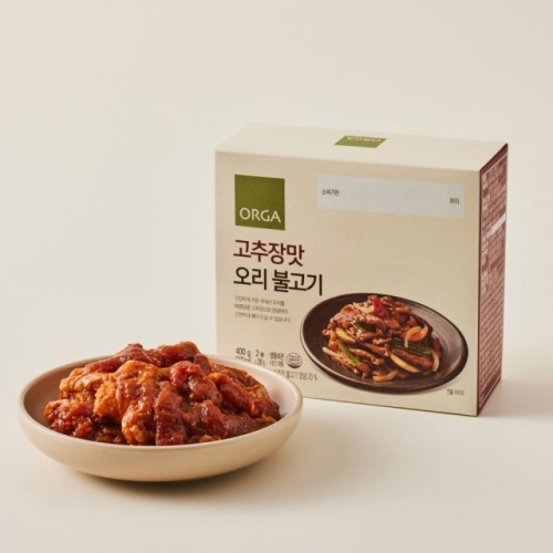 올가홀푸드 ORGA 고추장맛 오리 불고기 400g