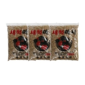 [불명] 분갈이흙 다육이흙 세척마사 가는입자 2kg 3봉_이미지
