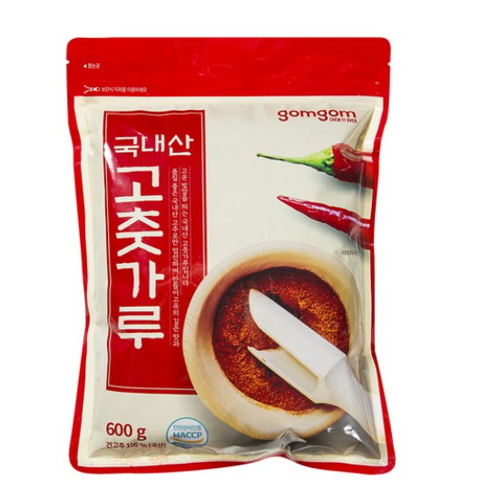 곰곰 국내산 고춧가루 600g (1개)_이미지