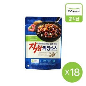 풀무원 직화 짜장소스 180g (18개)_이미지