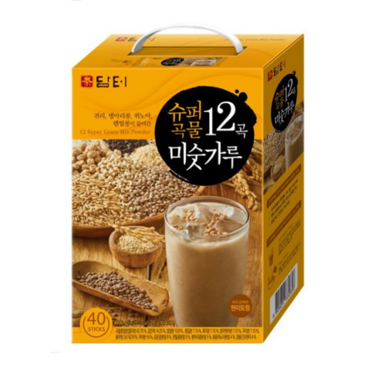 담터 슈퍼곡물 12곡 미숫가루 40T (2개)