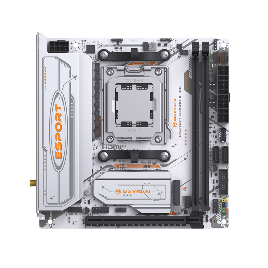 MAXSUN e������ B850ITX WIFI ICE ��ص���