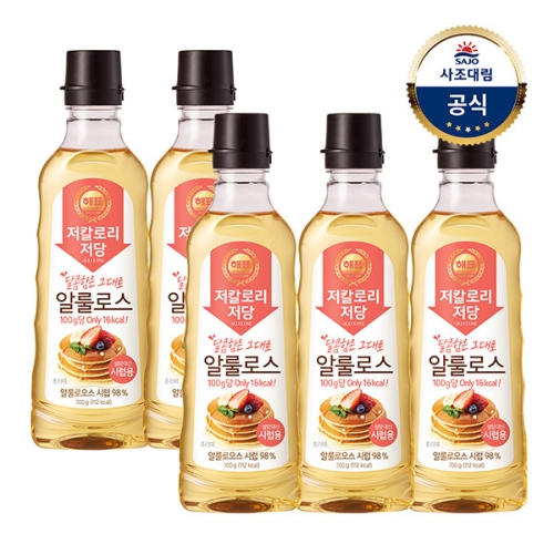 해표 알룰로스 시럽용 700g (5개)_이미지