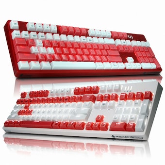 <b>앱코</b> HACKER K8800 카일 광축 완전방수 축교환 크리스탈 키캡