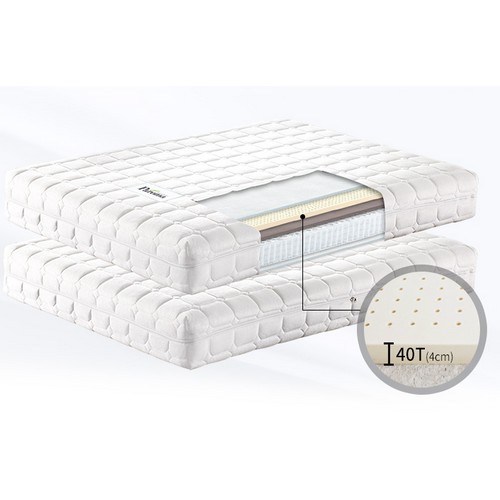 파로마 레아 멀티수납 LED침대 SS (40T라텍폼스독립)_이미지