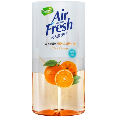 홈즈 에어후레쉬 크리스탈워터 시트러스 오렌지향 400ml (1개)_이미지