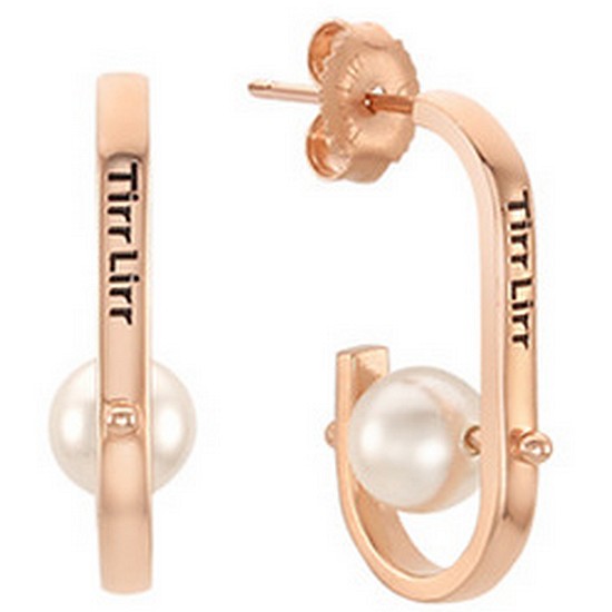 티르리르 라끄리마 실버 핑크 귀걸이 TESSVP11498M