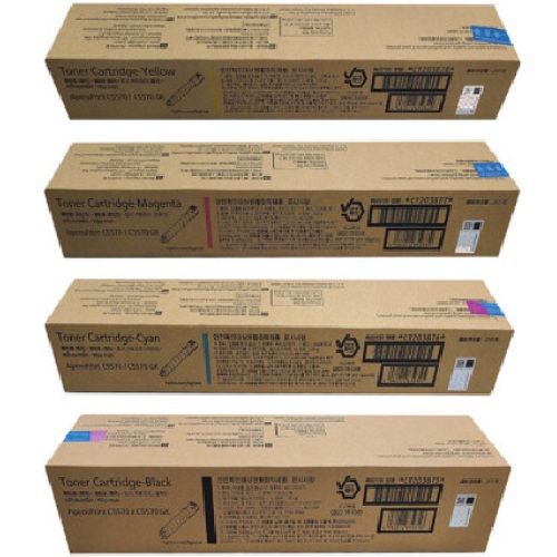 후지필름 비즈니스 이노베이션 정품 CT203875, CT203876, CT203877, CT203878 4색 세트_이미지