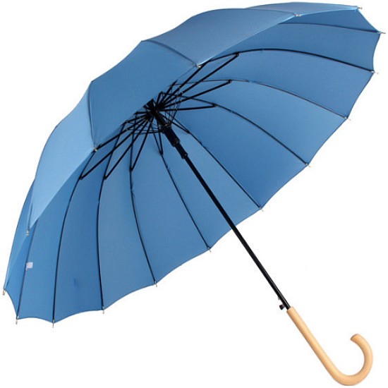 까르벵 16K 파스텔 우드그립 자동 장우산 (2개)