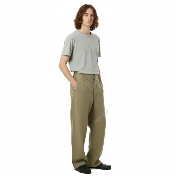 EnC 나이젤 카본 25 FR H WORK PANT LINEN 80500050004 195 프렌치 워크 린넨 팬츠