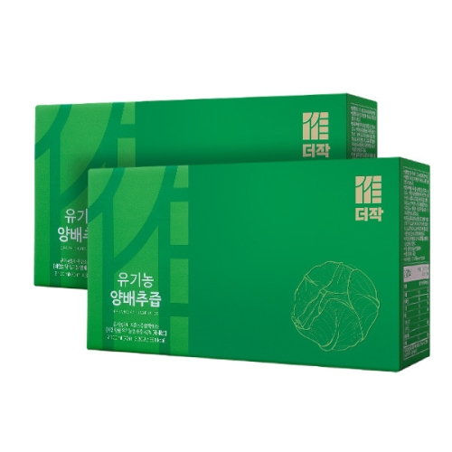 더작 유기농 양배추즙 70ml x 30개입
