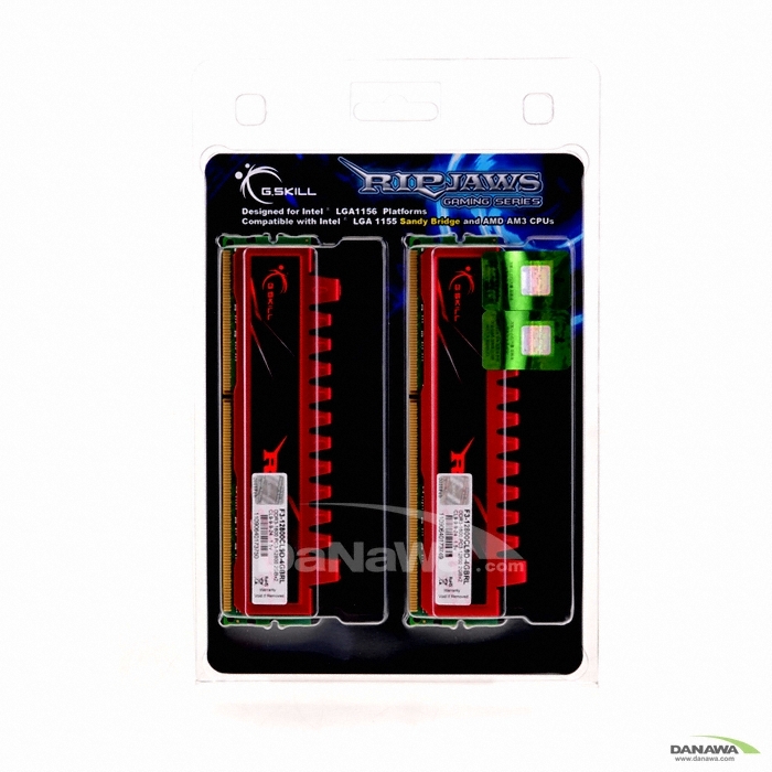 G.SKILL DDR3-1600 CL9 RIPJAWS RL 패키지 병행수입 (4GB(2Gx2))_이미지