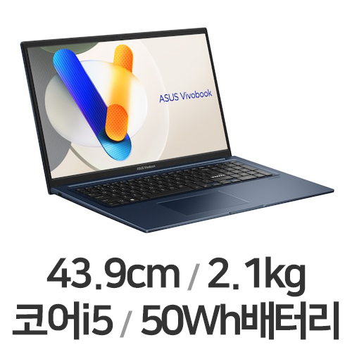 ASUS 비보북 17 X1704VA-AU591 WIN11 16GB램 (SSD 1TB)_이미지