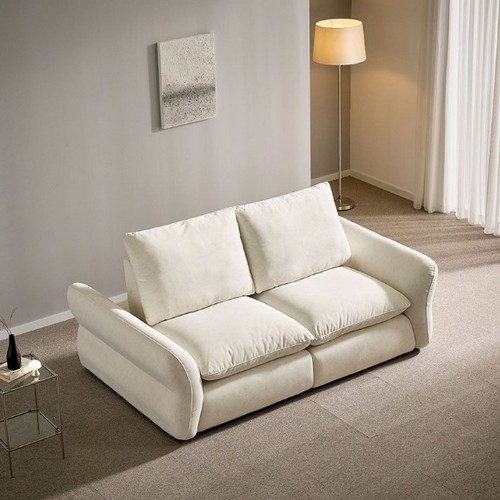 라라홈 누아젤 모듈형 스윙 패브릭 소파 3인용 (스툴포함)_이미지