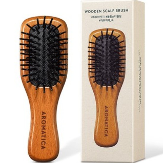 우든 스칼프 브러쉬 S