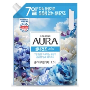 <b>샤프란</b> <b>아우라</b> 실내건조 플러스 홀리데이판타지 리필 2.3L