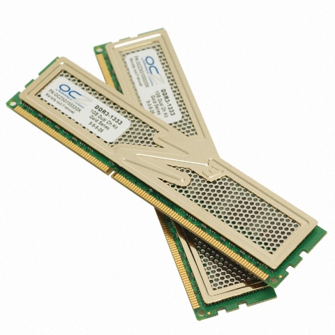 OCZ SS DDR3-1333 Gold Series 패키지 (2GB(1Gx2))_이미지