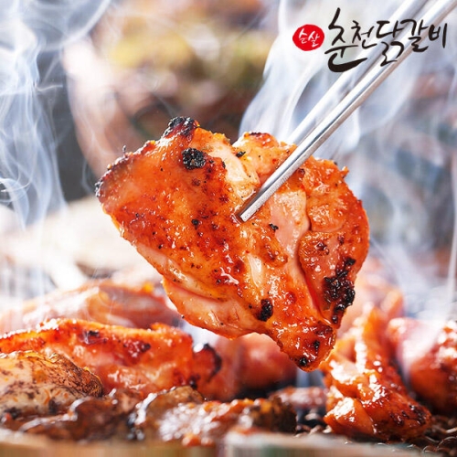 봄내푸드 국내산 닭으로 만든 순살 춘천닭갈비 500g (5개)
