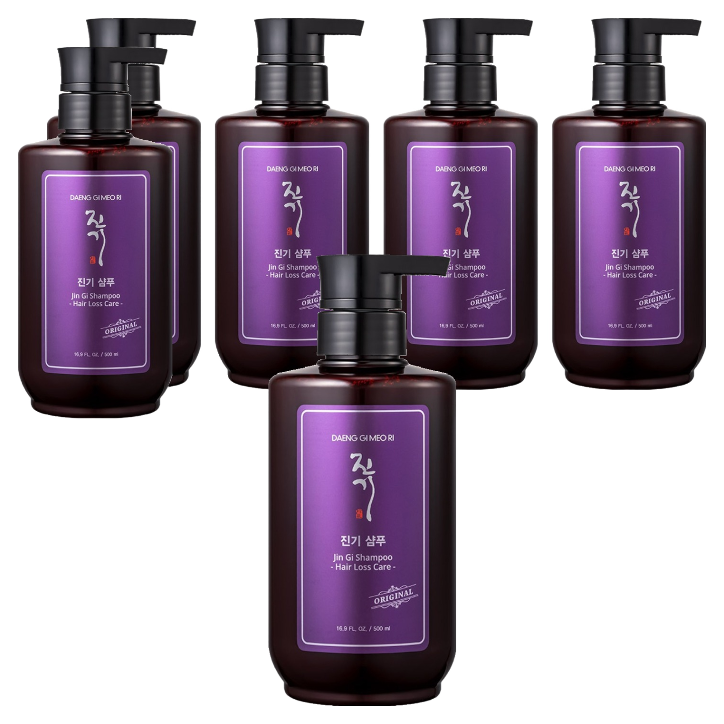 댕기머리 오리지널 진기 샴푸 500ml (6개)_이미지